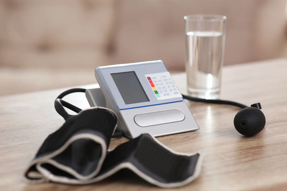 blood pressure with cuff