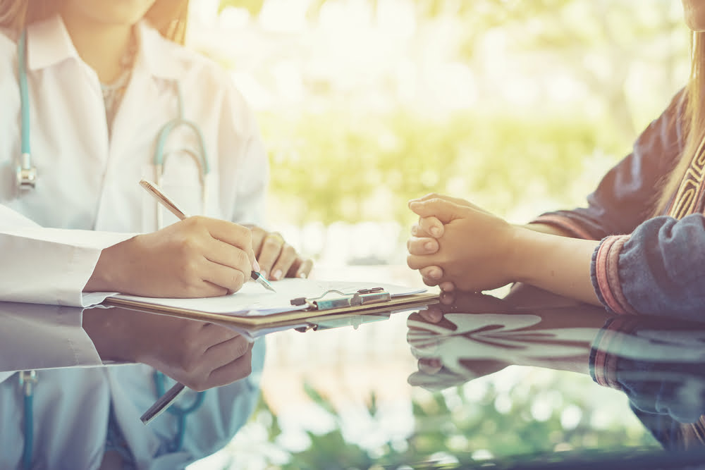 doctor meeting with patient